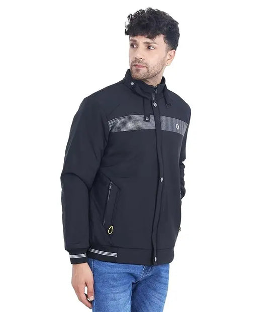 Jacket for men casual zipper Bomber for winter