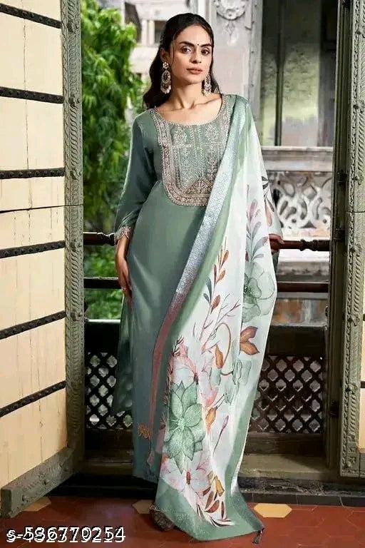 NEW STYLISH WOMEN PISTA KURTI SET