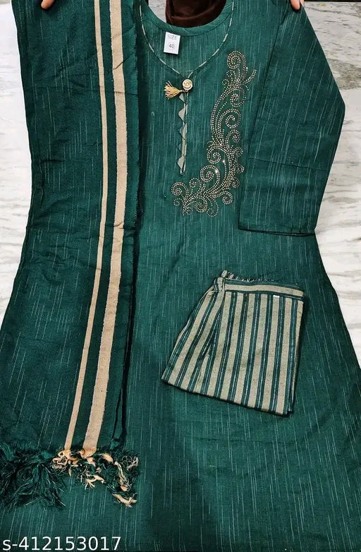 COTTON KURTI SET