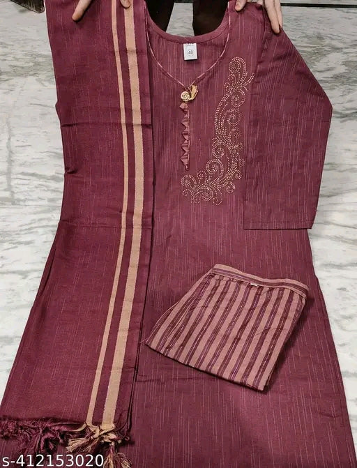 COTTON KURTI SET