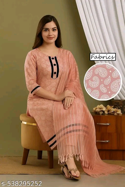 smmer season special offer kurti set kurta set for women/printed festive wear kurta kurti set for ladies wear/ women traditional wear