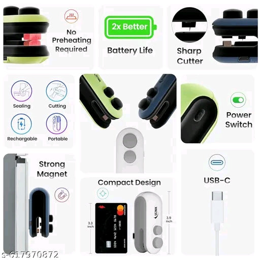 Attractive Food Sealing Clips & Lids