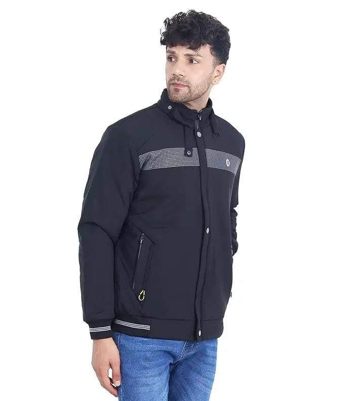Jacket for men casual zipper Bomber for winter
