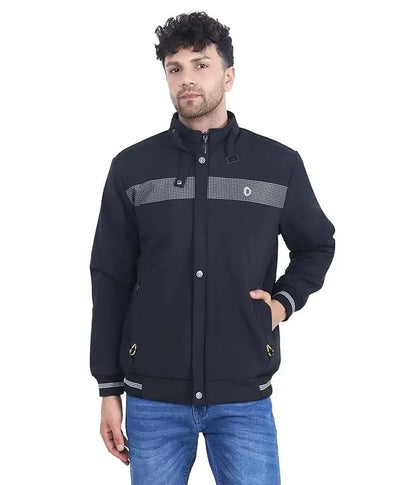 Jacket for men casual zipper Bomber for winter