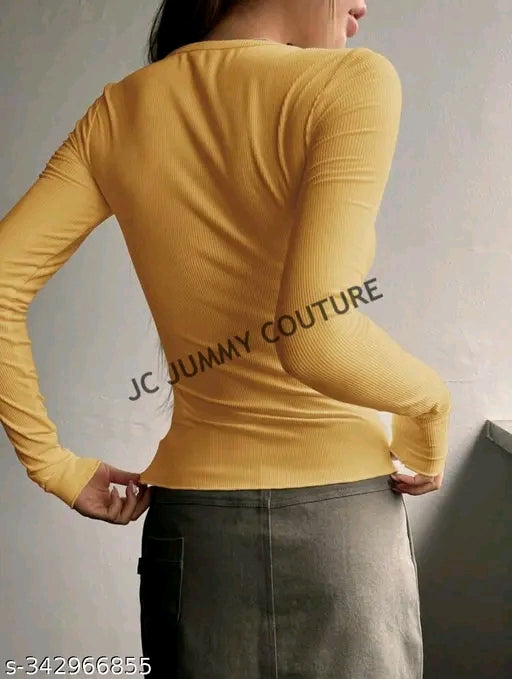 Trendy full sleeves top for women