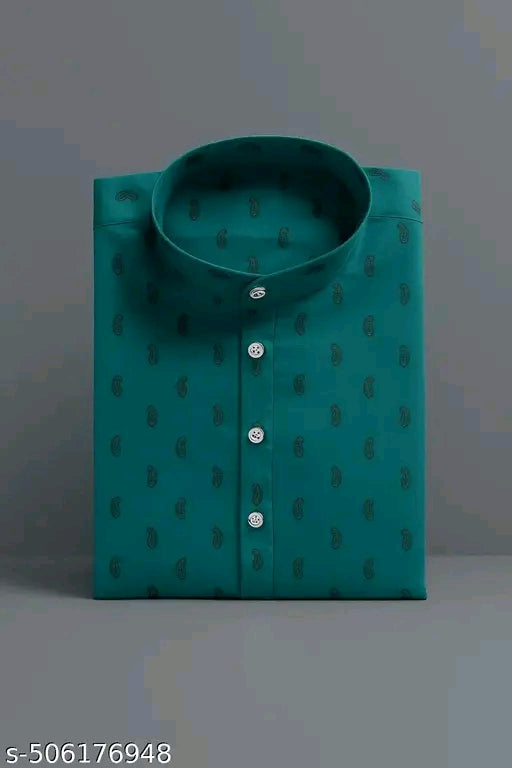 Men Printed Cotton Blend Kurta